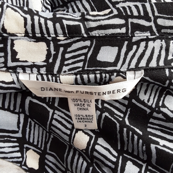 DVF Diane Von Furstenberg 100% silk dress - Picture 6 of 7